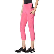 Copper Life Lower Back Support Capris Legging 9910687 Hsn