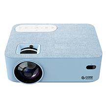 Core Innovations Projector with Remote, Screen and 2 BT Speakers