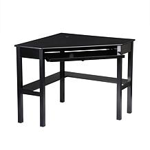 Corner Computer Desk - Black Finish
