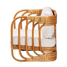 Corsa Bohemian Rattan Arm Chair with Cushions