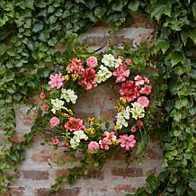 Cosmos Berry Wreath 27"