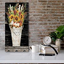 Courtside Market Autumn Arrangement 12"x 24" Canvas Wall Art