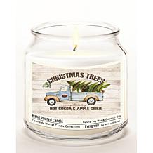 Courtside Market Candle w/Essential Oils + Lid-Christmas Trees All Day