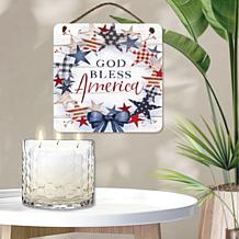 Courtside Market Celebrate 250 13.5oz Citronella Candle & Artboard Set