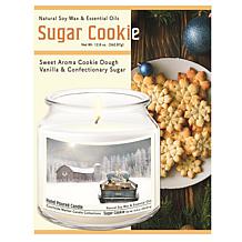 Courtside Market Christmas Pick-Up Truck Wax Candle with Silver Lid