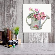 Courtside Market Country Blush I 16x16 Canvas Wall Art