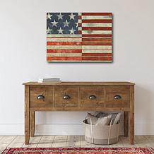 Courtside Market Flag of Independence 16" x 20" Canvas Wall Art