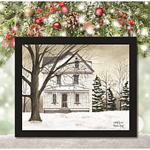 Courtside Market Framed Board - White Christmas, 8" x 10"