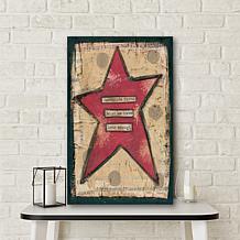 Courtside Market Gratitude Star 24" x 36" Canvas Wall Art