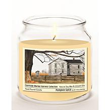Courtside Market Harvest Collec Country House Pumpkin Soy Wax Candle
