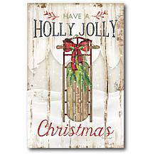 Courtside Market Holly Jolly Canvas Wall Art