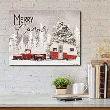 Courtside Market Merry Camper 30x40 Canvas Wall Art