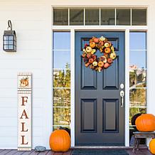 Courtside Market Pumpkin Study II 7"x 40" Panel