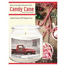 Courtside Market Red Pick-Up Truck with Wreath Wax Infused Candle