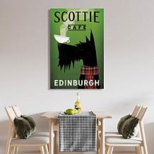 Courtside Market Scottie Cafe 24x36 Gallery-Wrapped Canvas
