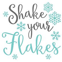 Courtside Market Shake Your Flakes 24"x24" Decal Wall Art