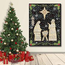 Courtside Market The Nativity 20x24 Canvas Wall Art