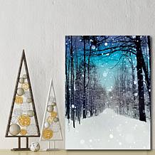 Courtside Market Winter Wonderland 16x20 Canvas Wall Art