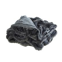 Cozy Tyme Reverse Micro-Mink Throw Blanket - Ori