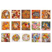 Craft Buddy Crystal & Pearl Art Greeting Cards