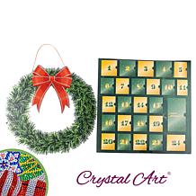 Craft Buddy Crystal Art 2026 Advent Calendar Christmas Wreath