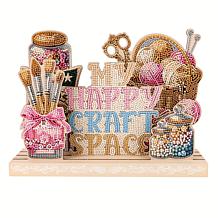 Craft Buddy Crystal Art 3D Craft Room Scene