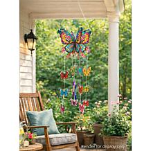 Craft Buddy Crystal Art Butterfly Wind Chime Kit
