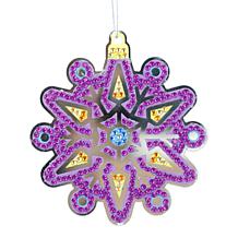 Craft Buddy Crystal Art Christmas Ornaments