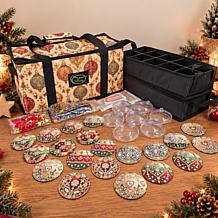 Craft Buddy Crystal Art® Fillable Christmas Hanging Ornaments with ...