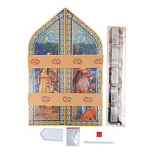 Craft Buddy Crystal Art Hinged Triptych Nativity Scene