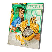 Craft Buddy Crystal Art Peter Rabbit Characters 2pk Canvas Kit
