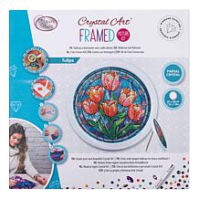 Craft Buddy Crystal Art Round Frame Kits - Set of 3