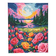 Craft Buddy Crystal Art Set of 2 Framed Canvas Kits