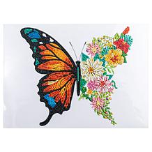 Craft Buddy Crystal Art Wall Stickers - Butterflies