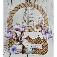 Craft Buddy Easter Basket Paper Crafting Card Kit