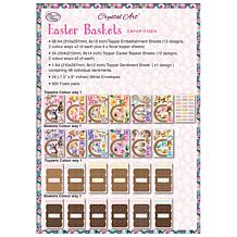 Craft Buddy Easter Basket Paper Crafting Card Kit