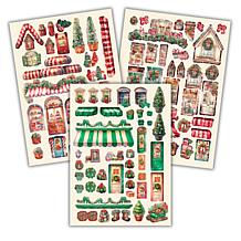 Craft Buddy Sweet Village Papercrafting Holiday Card