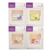 Crafter's Companion 3D Everyday Partial Embossing Folders
