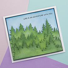 Crafter's Companion Art Elements Stamp, Die and Stencil Set