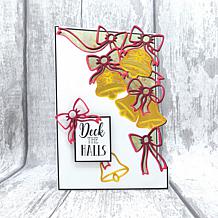 Crafter's Companion Christmas Baubles Corner Edge'able Dies - Set of 2