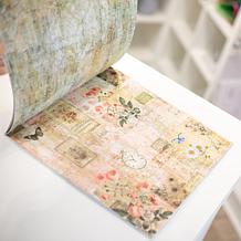 Crafter's Companion Distressed Florals 12" x 12" Paper Pad - 24 Sheets