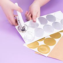 Crafter's Companion Embossing Tool and Press Plate Kit with Stickers