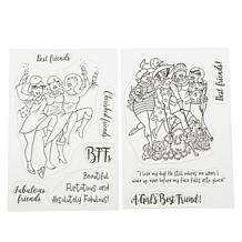 Crafter's Companion Fabulous Friends Stamps