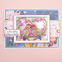 Crafter's Companion Lovebirds Papercraft Kit
