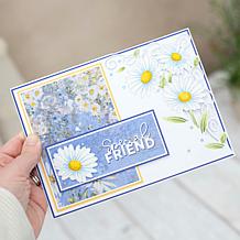 Crafter's Companion Rose, Daisy and Butterfly Corner Edge'ables Dies