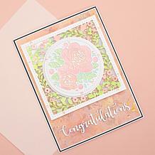 Crafter's Companion Seascape and Floral Fancy Frame Create-A-Card Dies