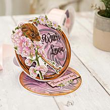 Crafter's Companion Sheena Garden Visitors Stamp & Die Set - Mouse