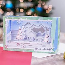 Crafter's Companion Top and Bottom Holiday Edge Dies Set