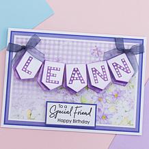 Crafter's Companion Touch of Sparkle Alphabet Craft Kit