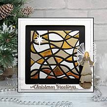 Creative Expression Sue Wilson Shadowed Sentiments Christmas Craft Die